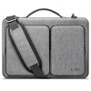 Wzmocniona Torba Tech-Protect Defender do Laptopa 13 14 cali Crayon Grey (Szara)